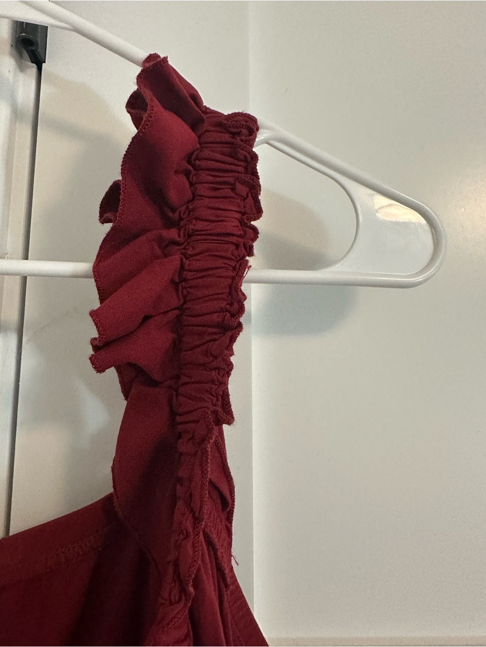 torrid Red Ruffled Strap Romper - Picture 9 of 11